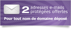 2 adresses e-mails offerte